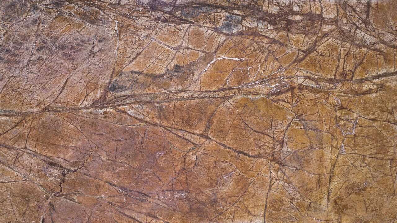 A close up of the surface of a stone slab