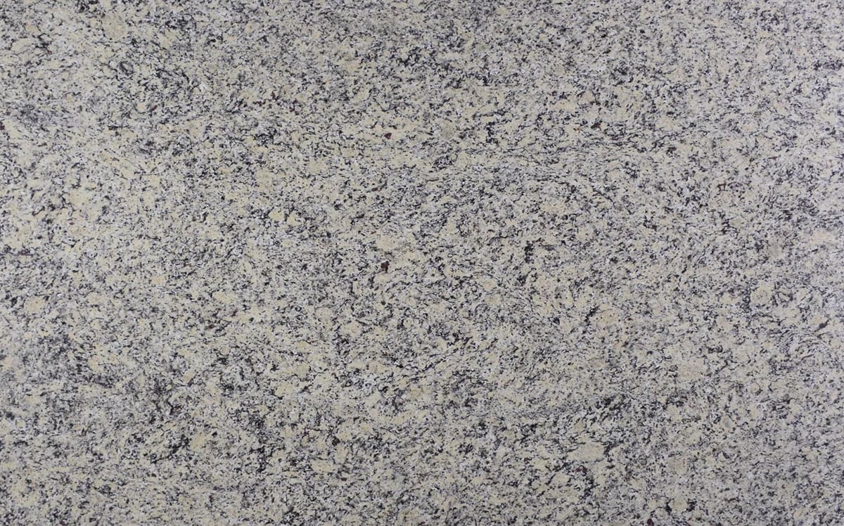 A close up of the granite surface