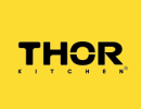 Here's an alt tag for the image: Thor Kitchen logo.